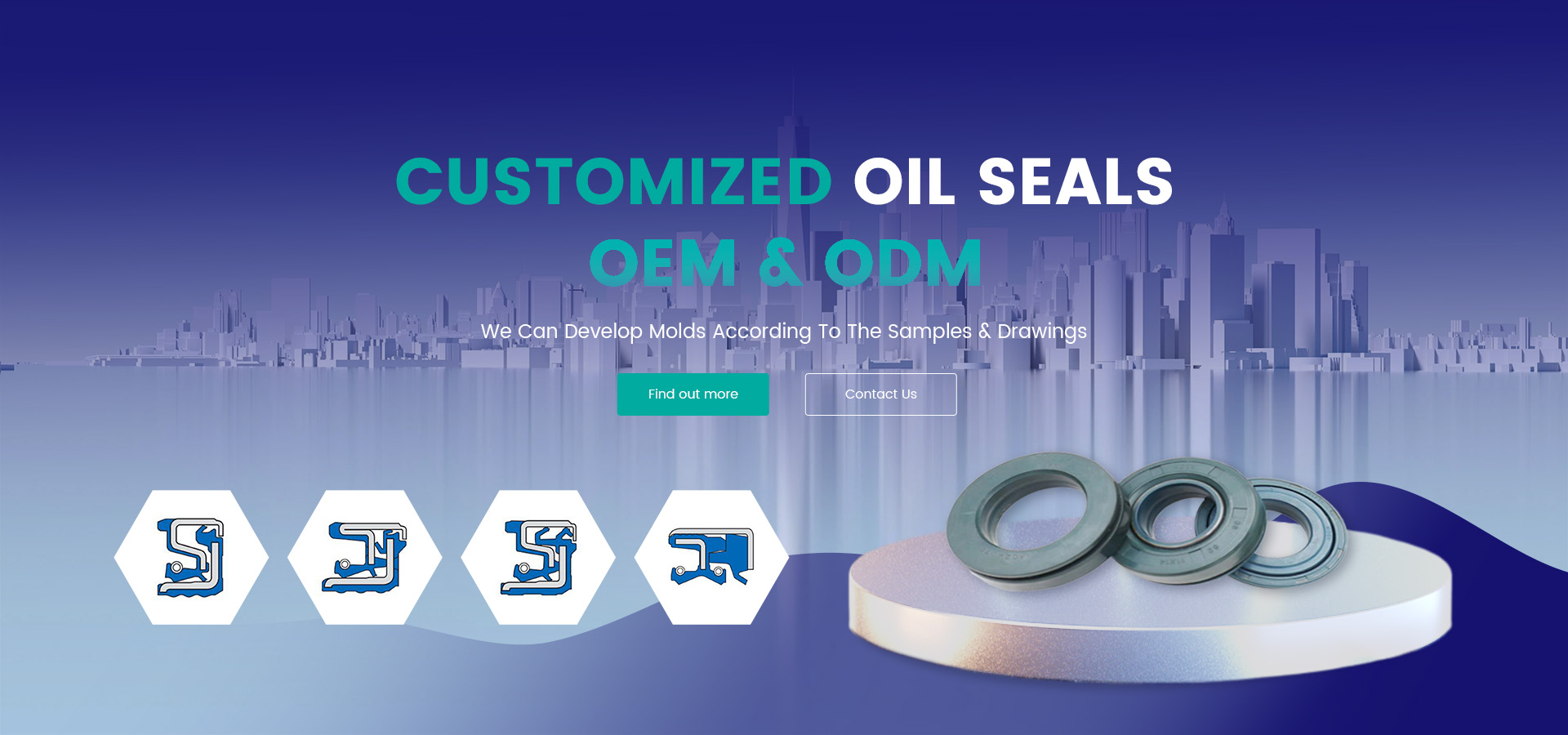 CUSTOMIZED OIL SEALS OEM&ODM