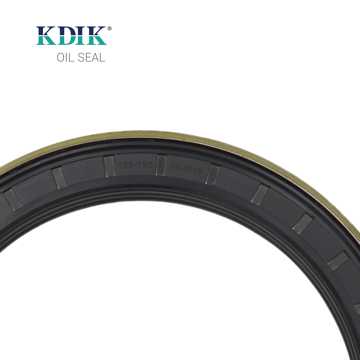 CASSETTE T3 Oil Seal 155*195*16.5/18 Wheel Hub Seal CORTECO 12016391B
