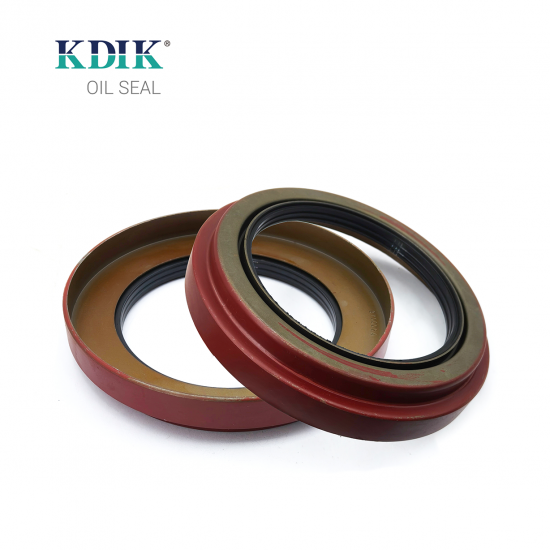 National 370006A Oil Bath Wheel Hub Seal Size 4.765"x 7.006"x 1.250" Triple Lip with Spring