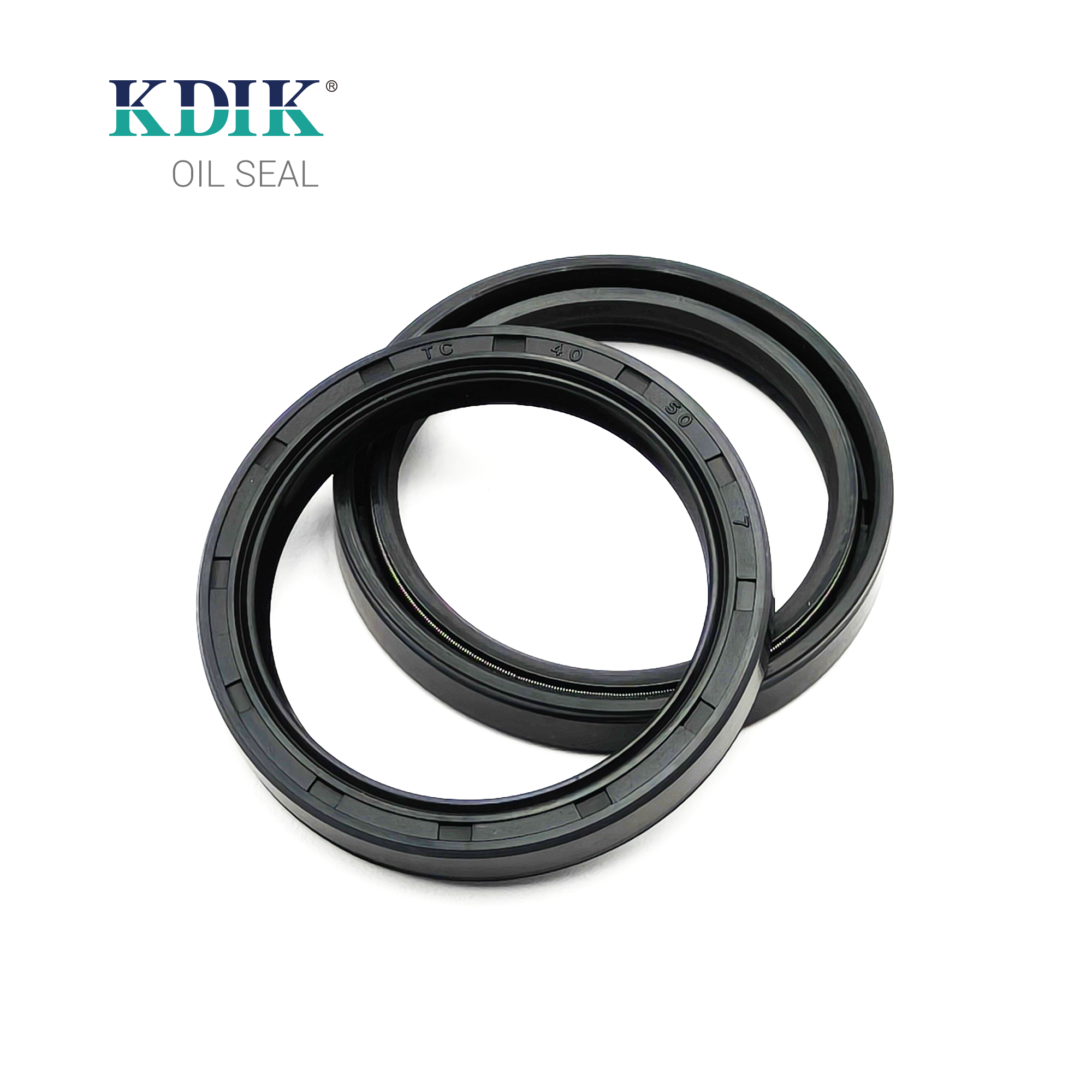 High Quality TC 40*50*7 NBR Rubber Oil Seal Covered Double Lip