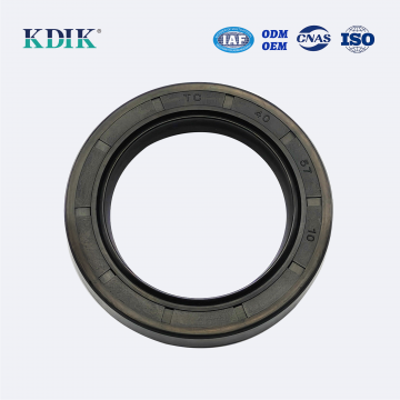 TC 40*57*10 NBR Rubber Rotary Shaft Oil Seal Covered Double Lip