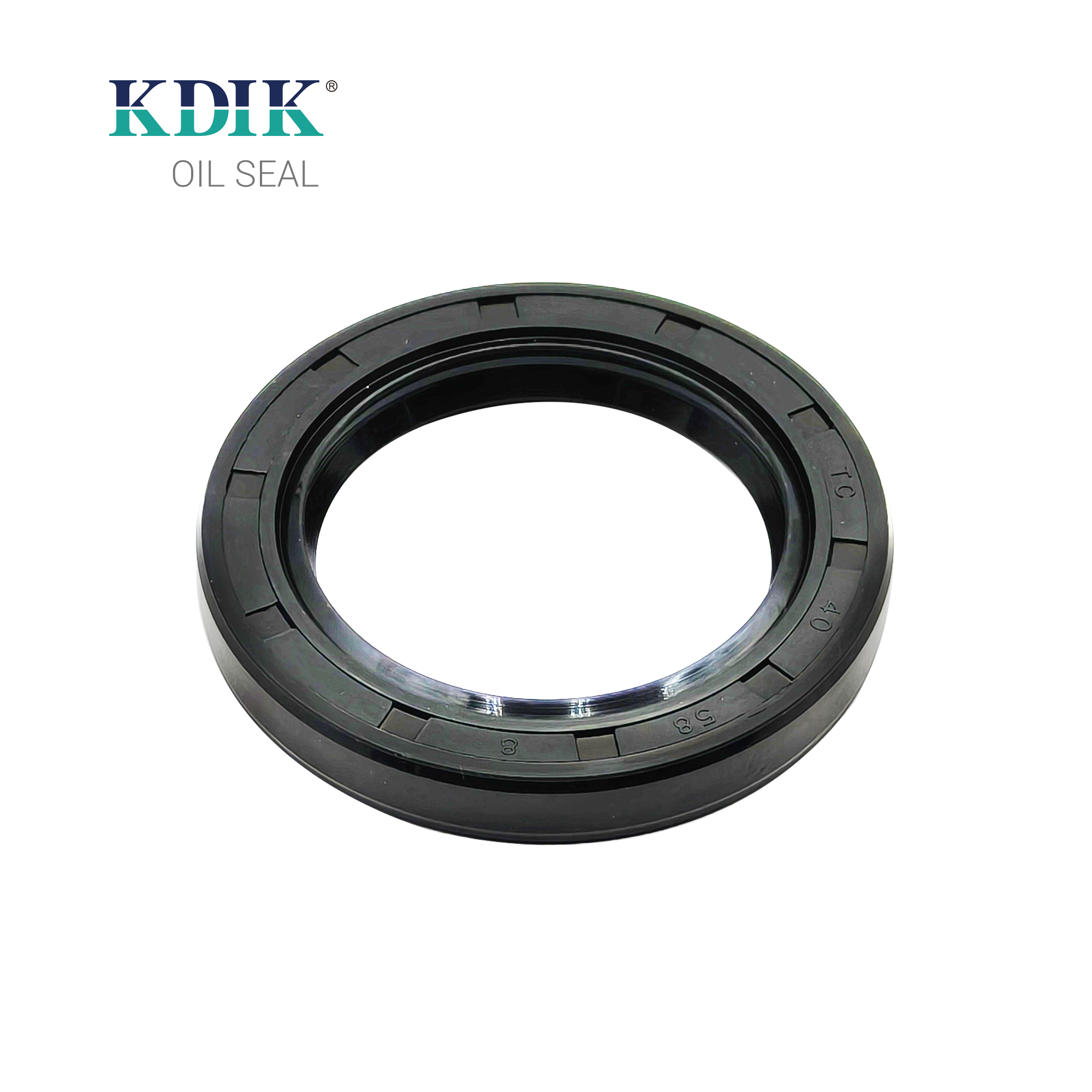 TC 40*58*8 NBR Rotary Shaft Oil Seal Covered Double Lip Skeleton Oil Seal