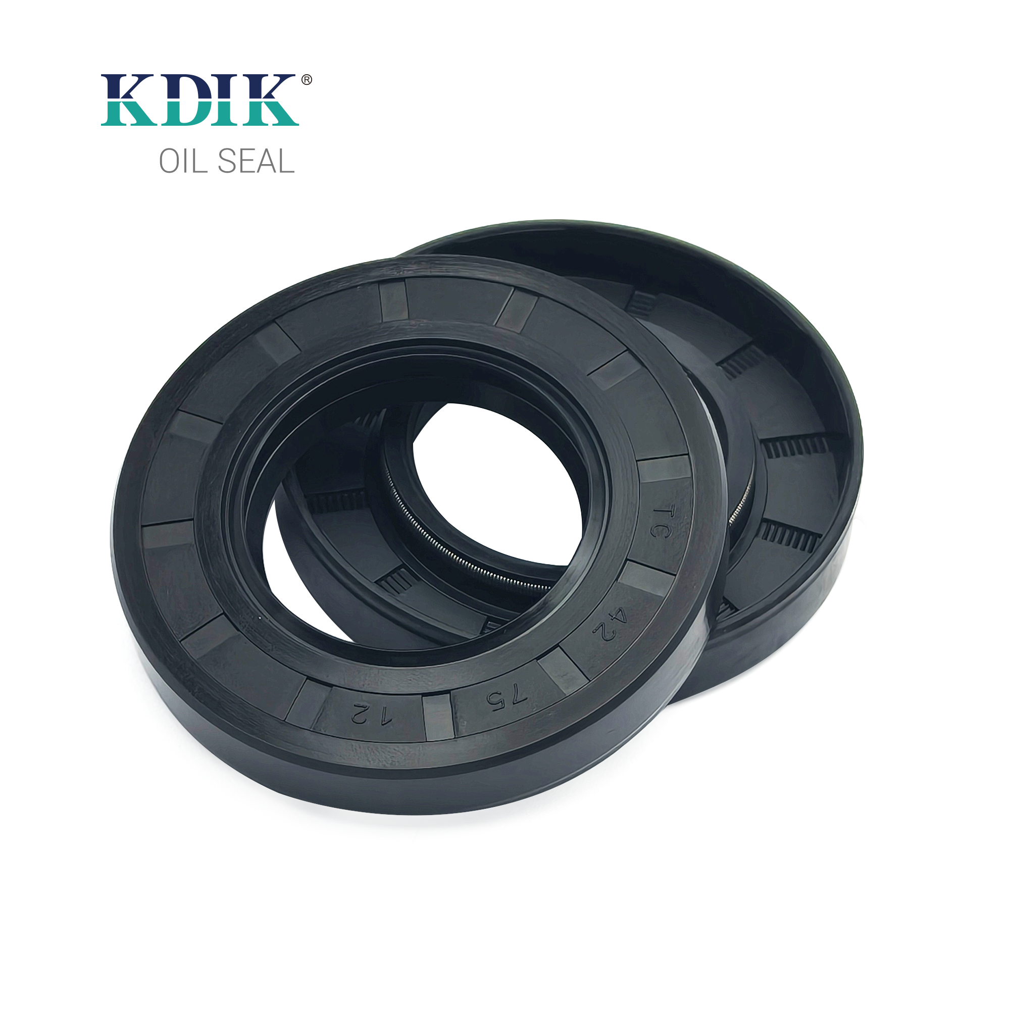 TC 42*75*12 Metric NBR FKM Shaft Oil Seal Covered Double Lip