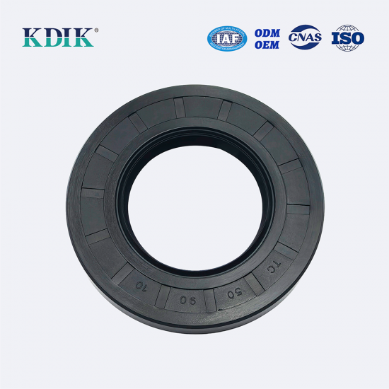 TC 50*90*10 NBR Rubber Shaft Oil Seal Covered Double Lip with Spring
