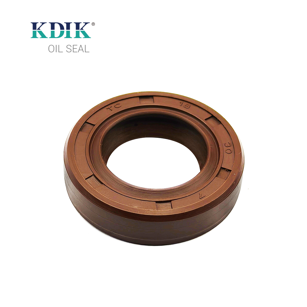 TC 18*30*7 Metric NBR Shaft Oil Seal Covered Double Lip with Spring