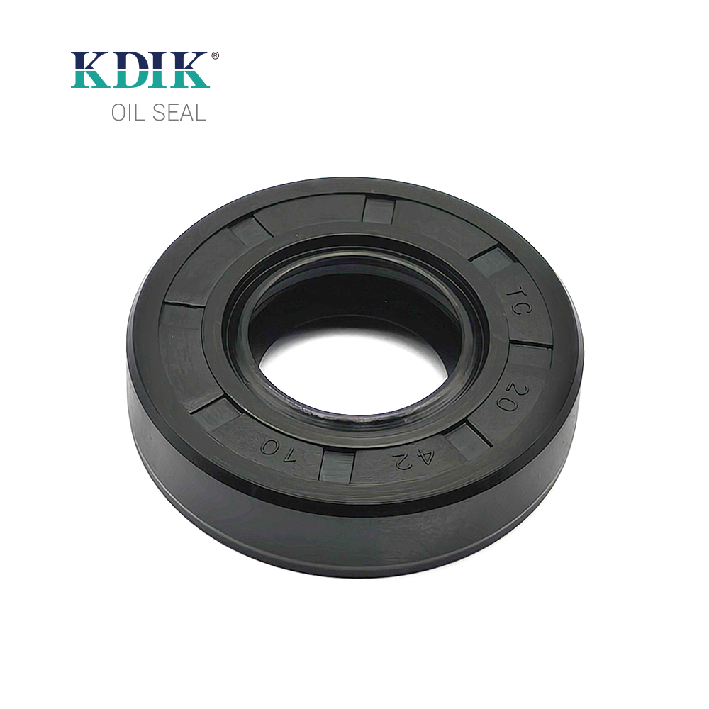 TC 20*42*10 NBR Rotary Shaft Oil Seal Covered Double Lip with Spring