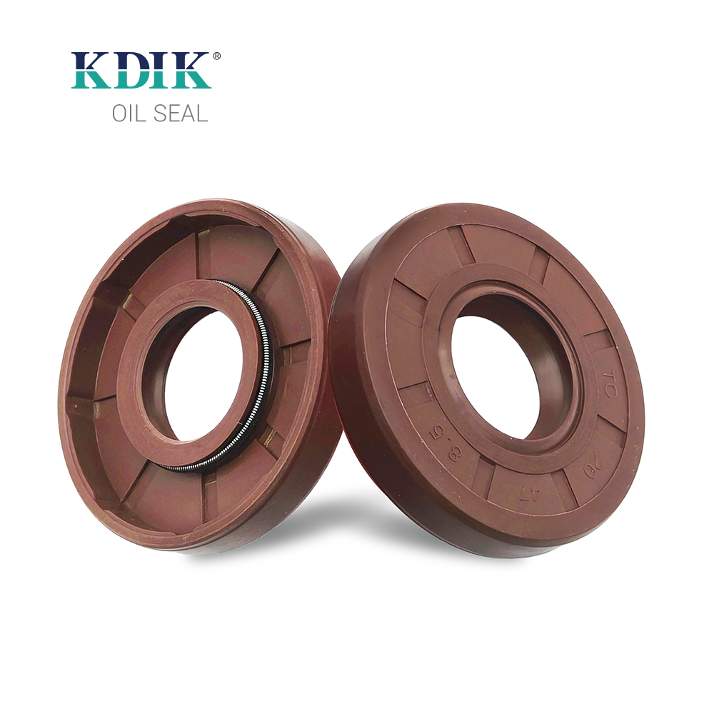 TC 20*47*8.5 NBR FKM Oil Seal Covered Double Lip for Auto