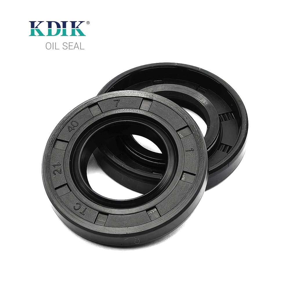 TC 21*40*7 NBR Skeleton Oil Seal Covered Double Lip Washing Machine Oil Seal