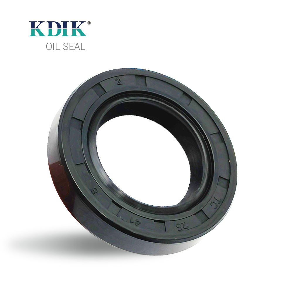 TC 25*41*8 Metric NBR Oil Seal Rotary Shaft Oil Seal Covered Double Lip