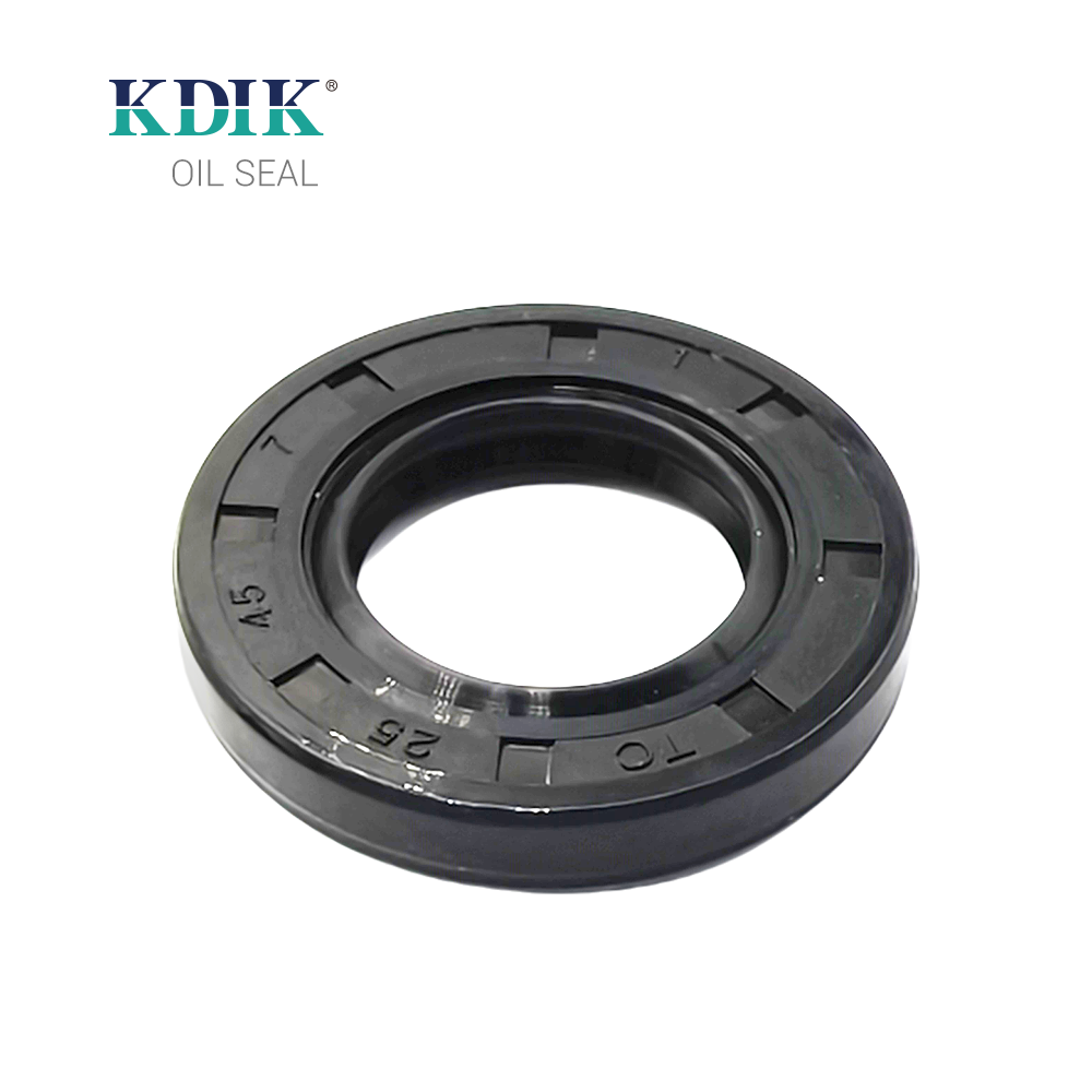 TC 25*45*7 Metric NBR Oil Seal Rotary Shaft Oil Seal Covered Double Lip