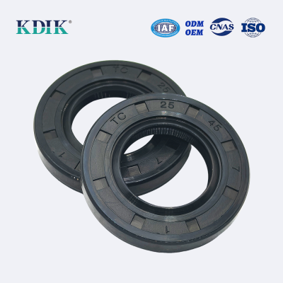 TC Type 28*45*7 Rotary Shaft Oil Seal Covered Double Lip with Spring