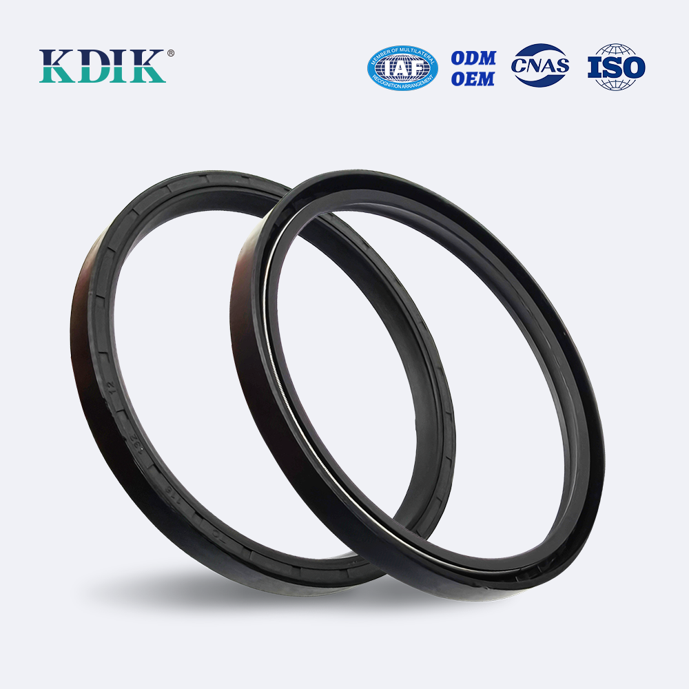 TC 116*132*12 NBR Rotary Shaft Oil Seal Covered Double Lip with Spring