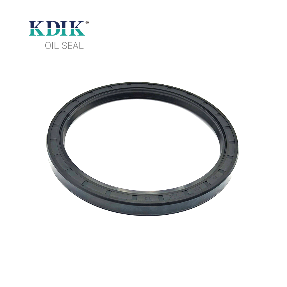 TC 125*150*12 NBR Rotary Shaft Oil Seal Covered Double Lip with Spring