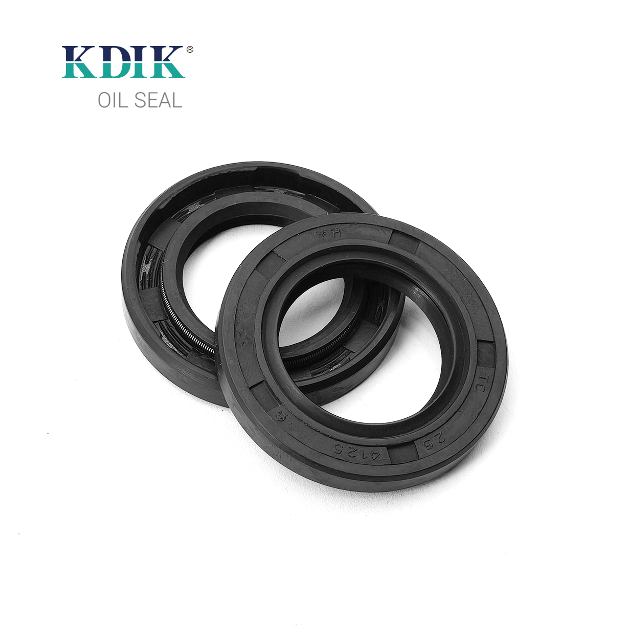 TC 25*41.25*6 NBR Rotary Shaft Oil Seal Covered Double Lip with Spring