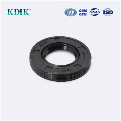 TC 25*47*7 Metric NBR Rotary Shaft Oil Seal Covered Double Lip with Spring