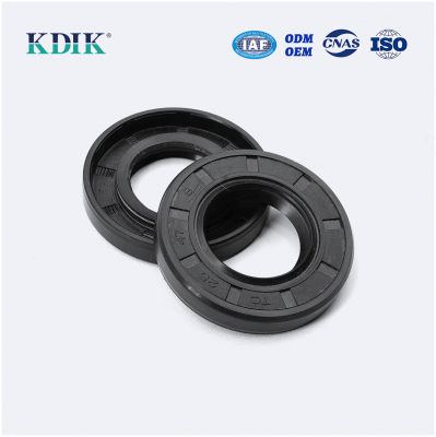 TC 25*47*8 Metric NBR Rotary Shaft Oil Seal Covered Double Lip with Spring