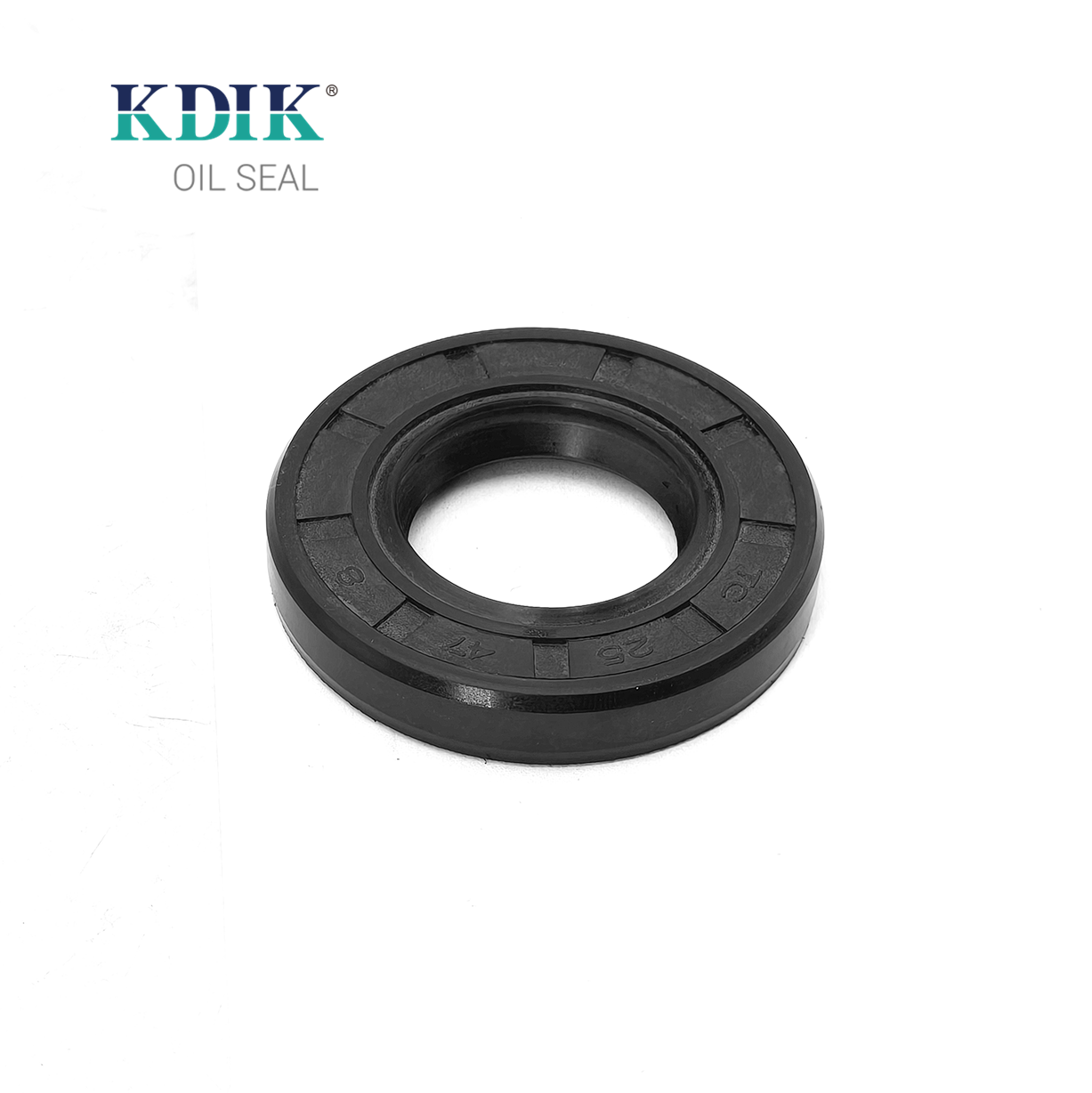 TC 25*47*8 Metric NBR Rotary Shaft Oil Seal Covered Double Lip with Spring