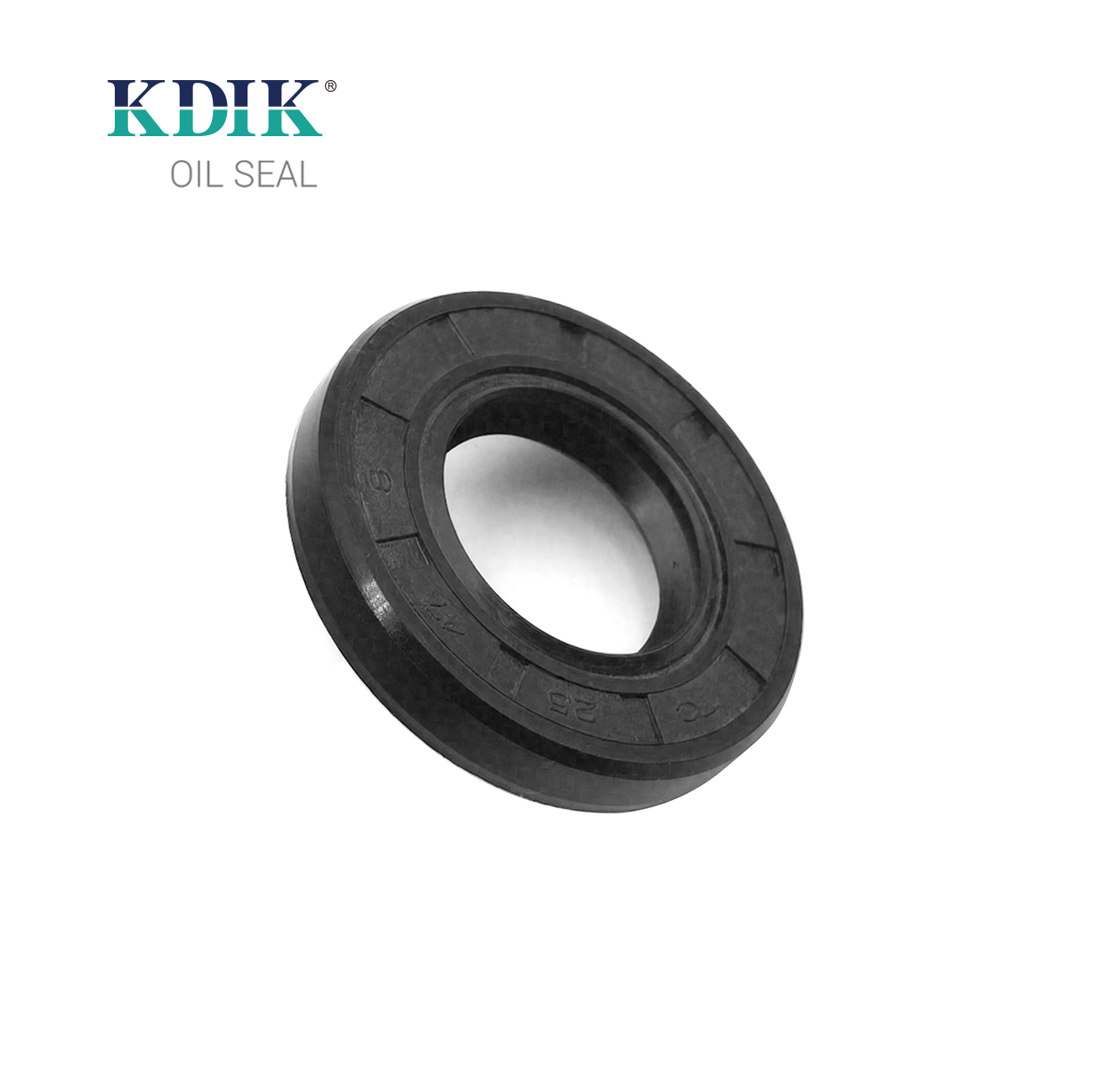 TC 25*47*8 Metric NBR Rotary Shaft Oil Seal Covered Double Lip with Spring