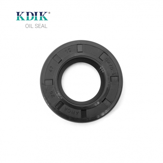 TC 25*47*10 Metric NBR Rotary Shaft Oil Seal Covered Double Lip with Spring