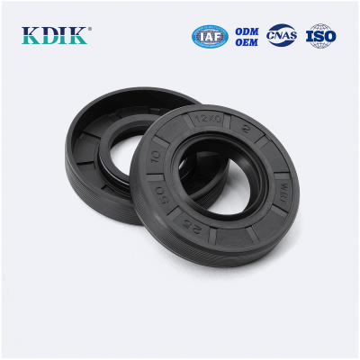 TC 25*50*10 Metric NBR Rotary Shaft Oil Seal Covered Double Lip with Spring
