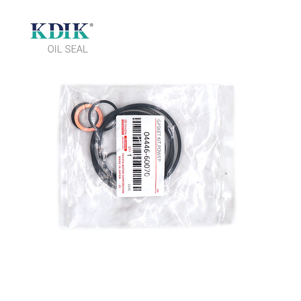 TOYOTA Genuine OEM GASKET KIT, POWER STEERING PUMP LAND CRUISER 04446-60070