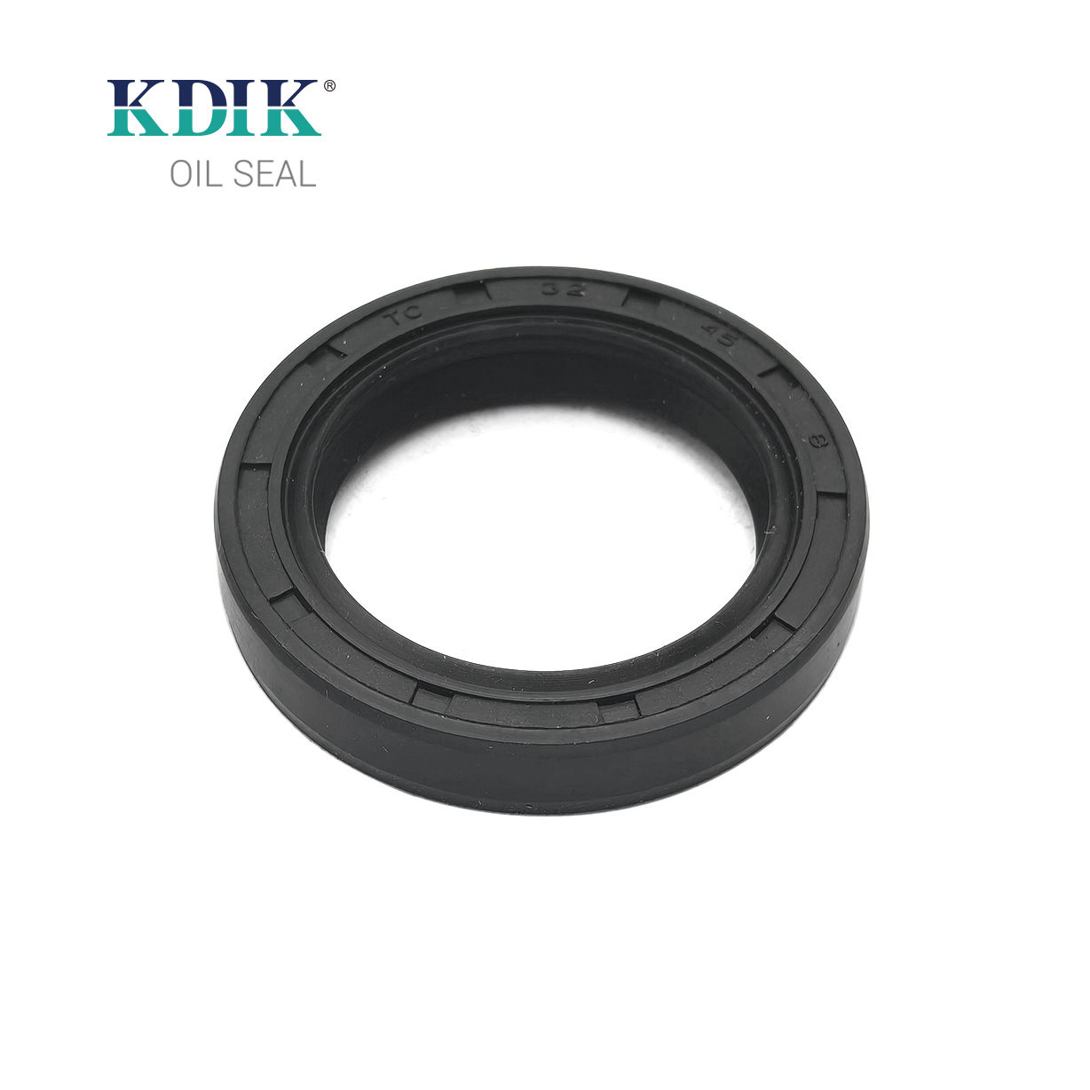 TC 32*45*8 NBR Nitrile Rotary Shaft Oil Seal Double Lip with Spring