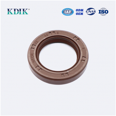 TC 32*48*8 NBR FKM Rotary Shaft Oil Seal Covered Double Lip with Spring