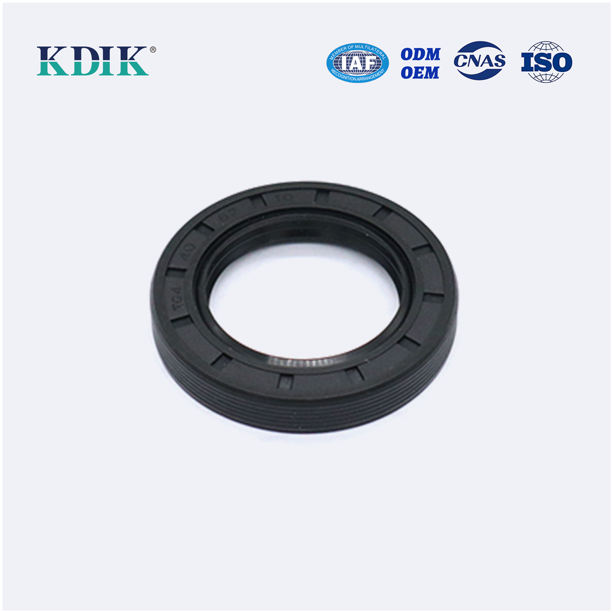 TC 40*62*10 NBR Shaft Oil Seal Metric Oil Seal Covered Double Lip with Spring