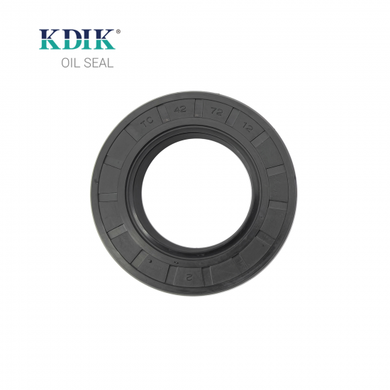 TC 40*72*12 NBR Material Black Shaft Oil Seal Double Lip with Spring
