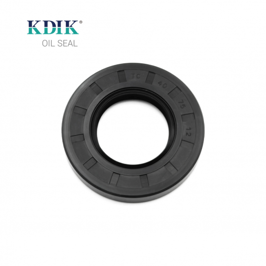 TC 40*75*12 NBR Material Rotary Shaft Oil Seal Covered Double Lip Auto Parts