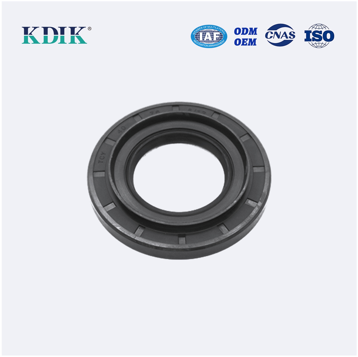 TC 40*76*8*12 NBR Material Rotary Shaft Oil Seal Covered Double Lip Auto Parts