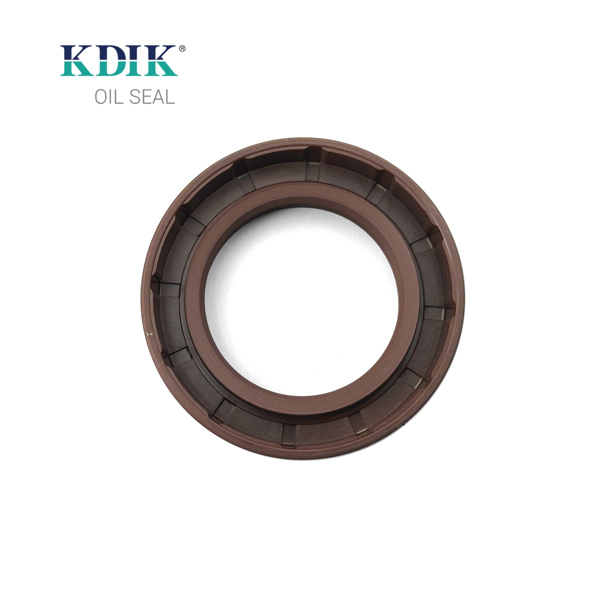 FKM Shaft Oil Seal TC 35*55*12mm Rubber Covered Double Lip With Spring