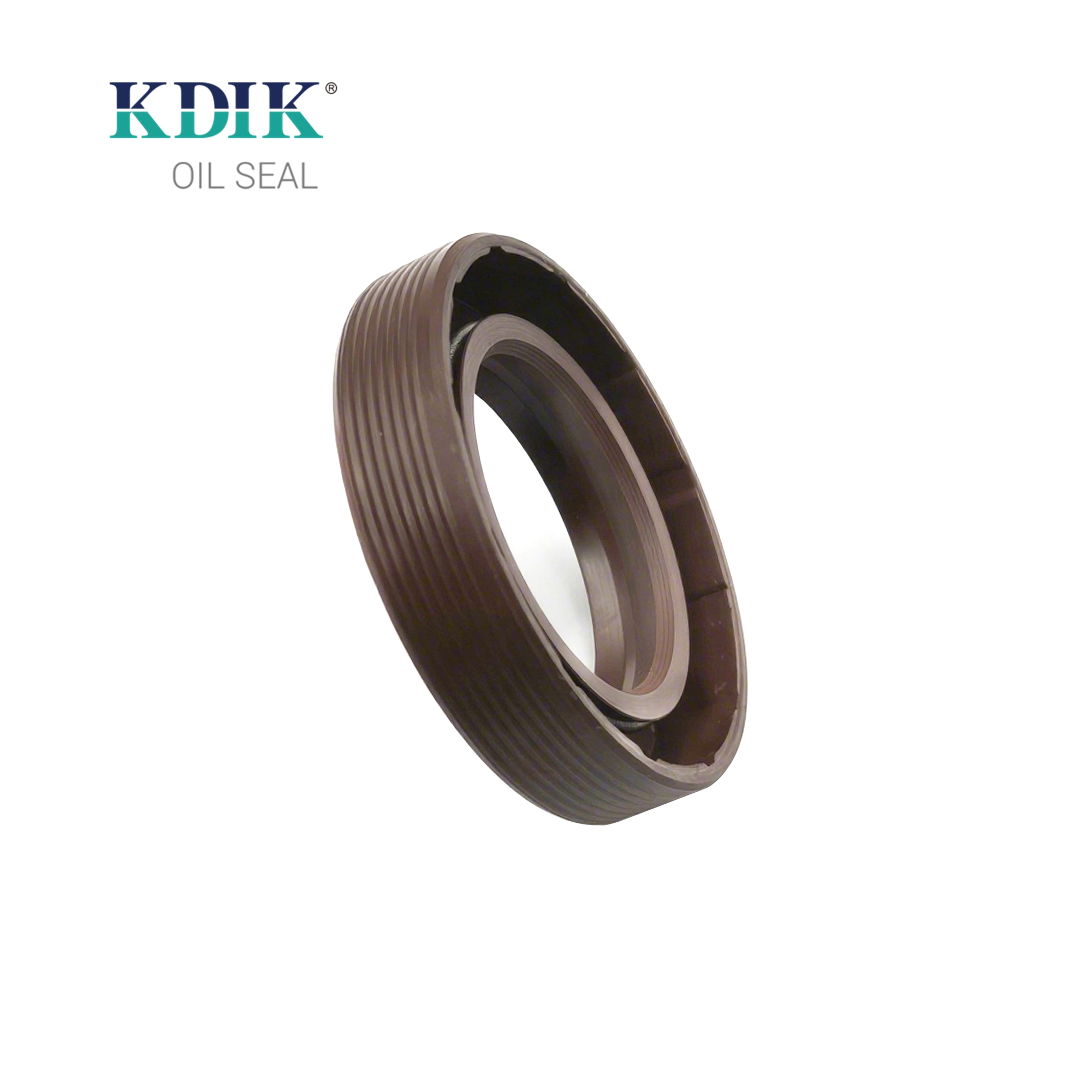FKM Shaft Oil Seal TC 35*55*12mm Rubber Covered Double Lip With Spring