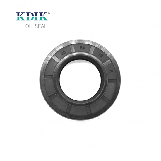 Shaft Oil Seal TC 35*64*13mm Rubber Covered Double Lip With Spring