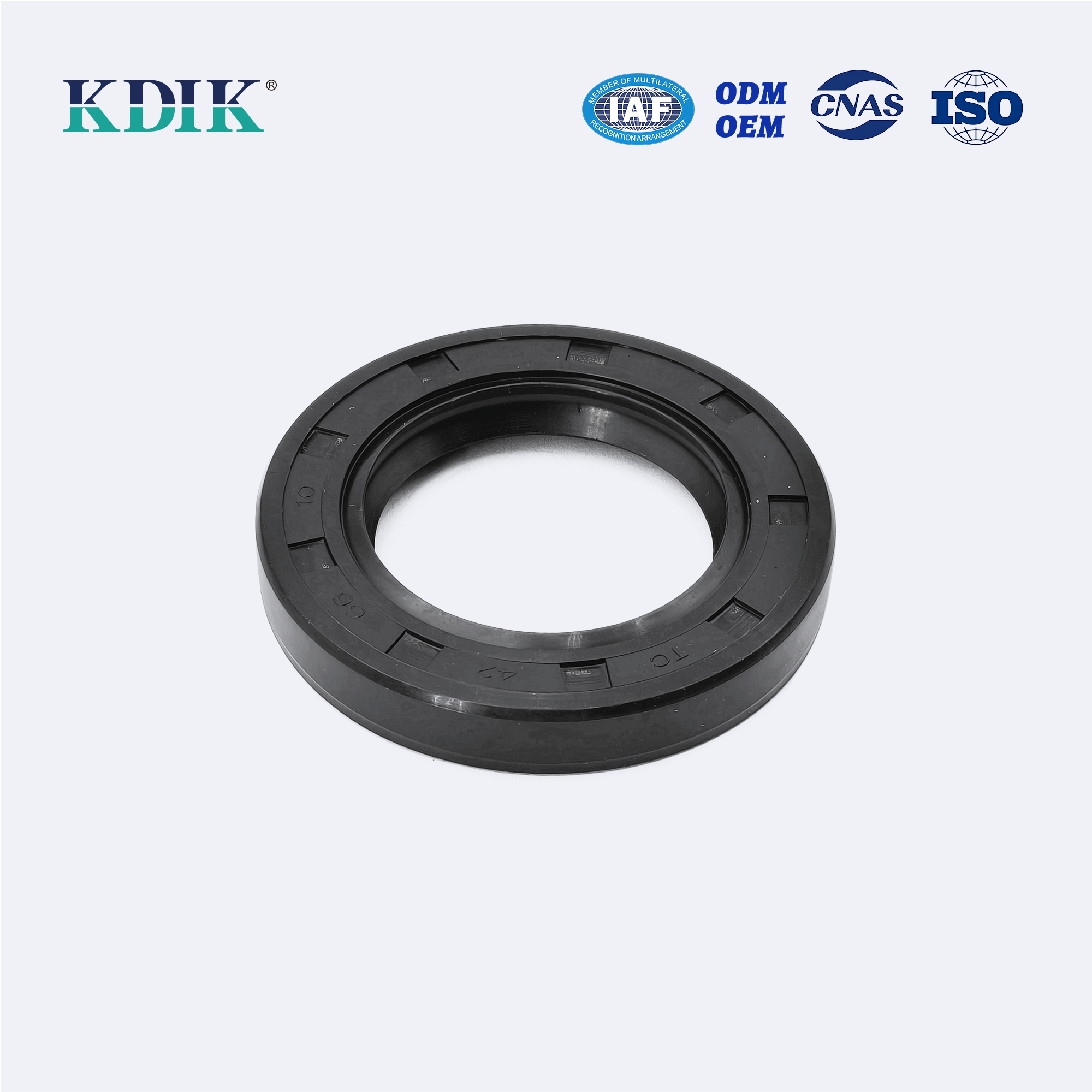 TC 42*66*10 NBR Material Black Shaft Oil Seal Double Lip with Spring Auto Parts