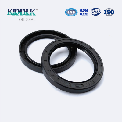 TC 75*100*12 NBR Rubber Shaft Oil Seal Skeleton Oil Seal Double Lip