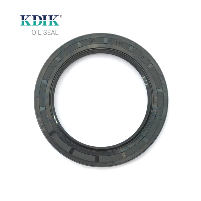 TC 80*110*10 Rotary Shaft Oil Seal Covered Double Lip Rubber Seal Ring