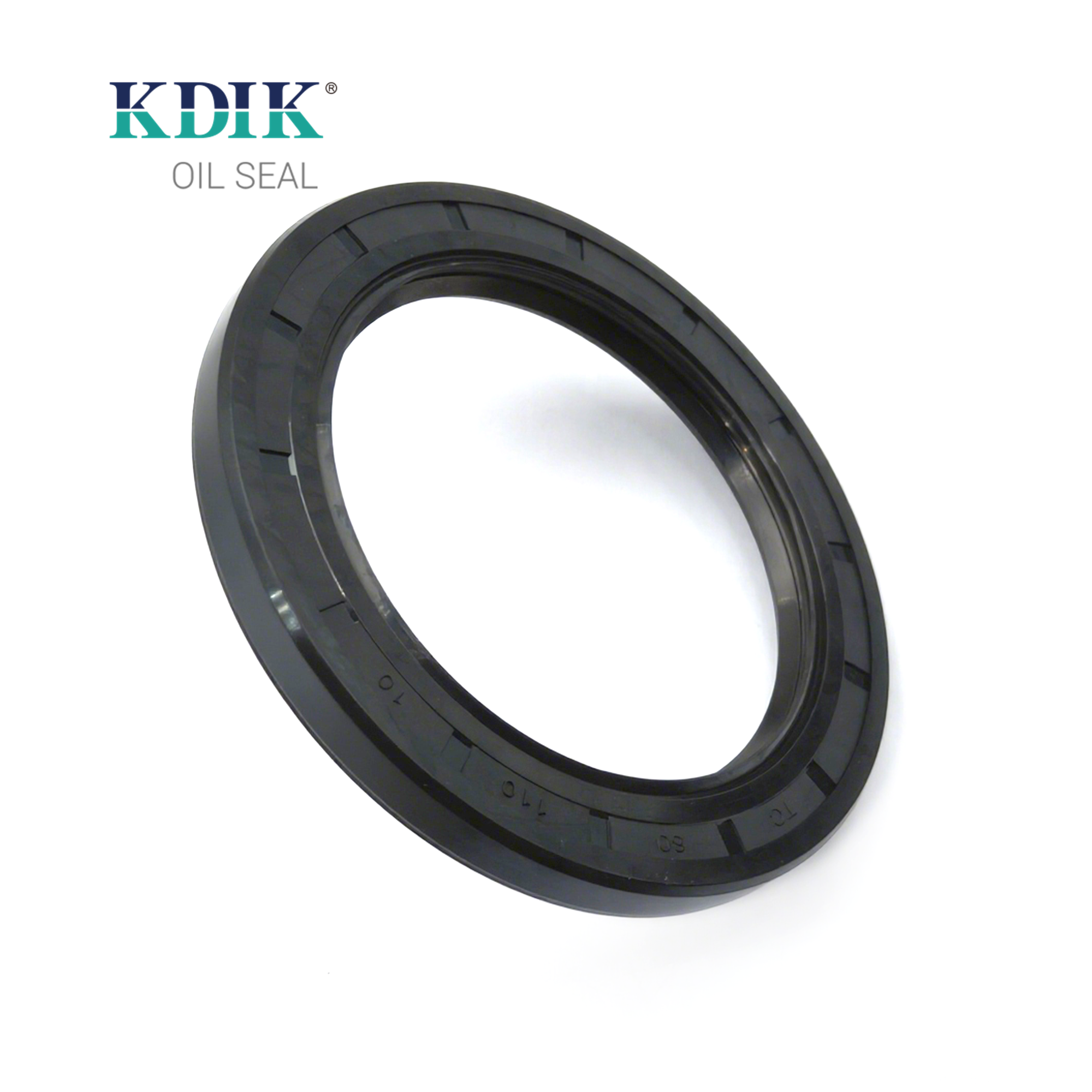 TC 80*110*10 Rotary Shaft Oil Seal Covered Double Lip Rubber Seal Ring