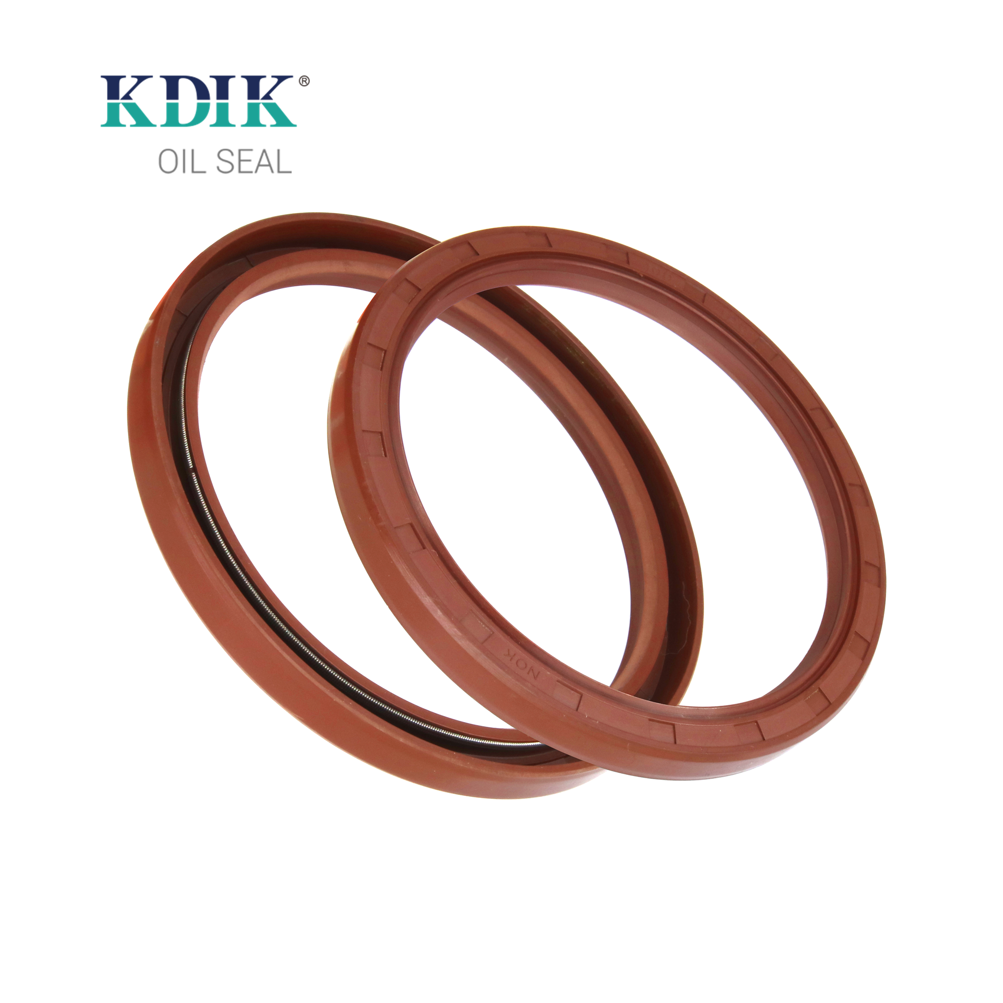 TC 100*120*11 Metric NBR FKM Viton Rotary Shaft Oil Seal Covered Double Lip with Spring