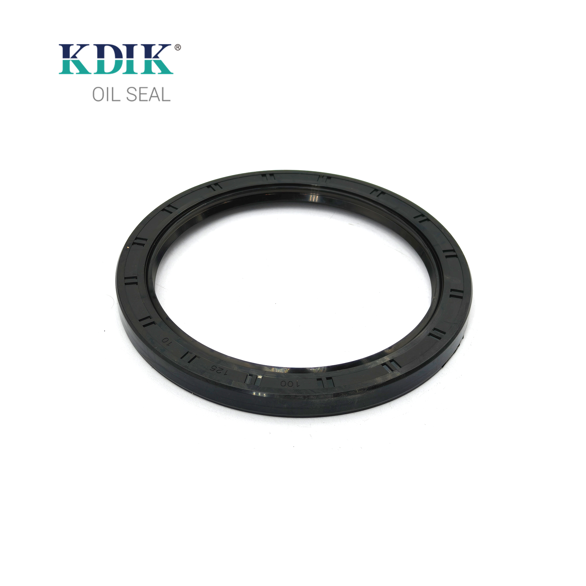 TC 100*125*10 Metric NBR Rotary Shaft Oil Seal Covered Double Lip with Spring