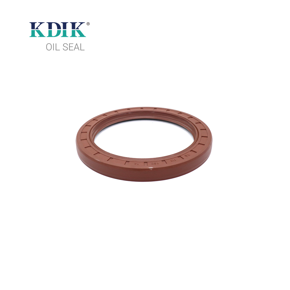 TC 115*150*14 NBR Rubber FKM Material Shaft Oil Seal Covered Double Lip with Spring