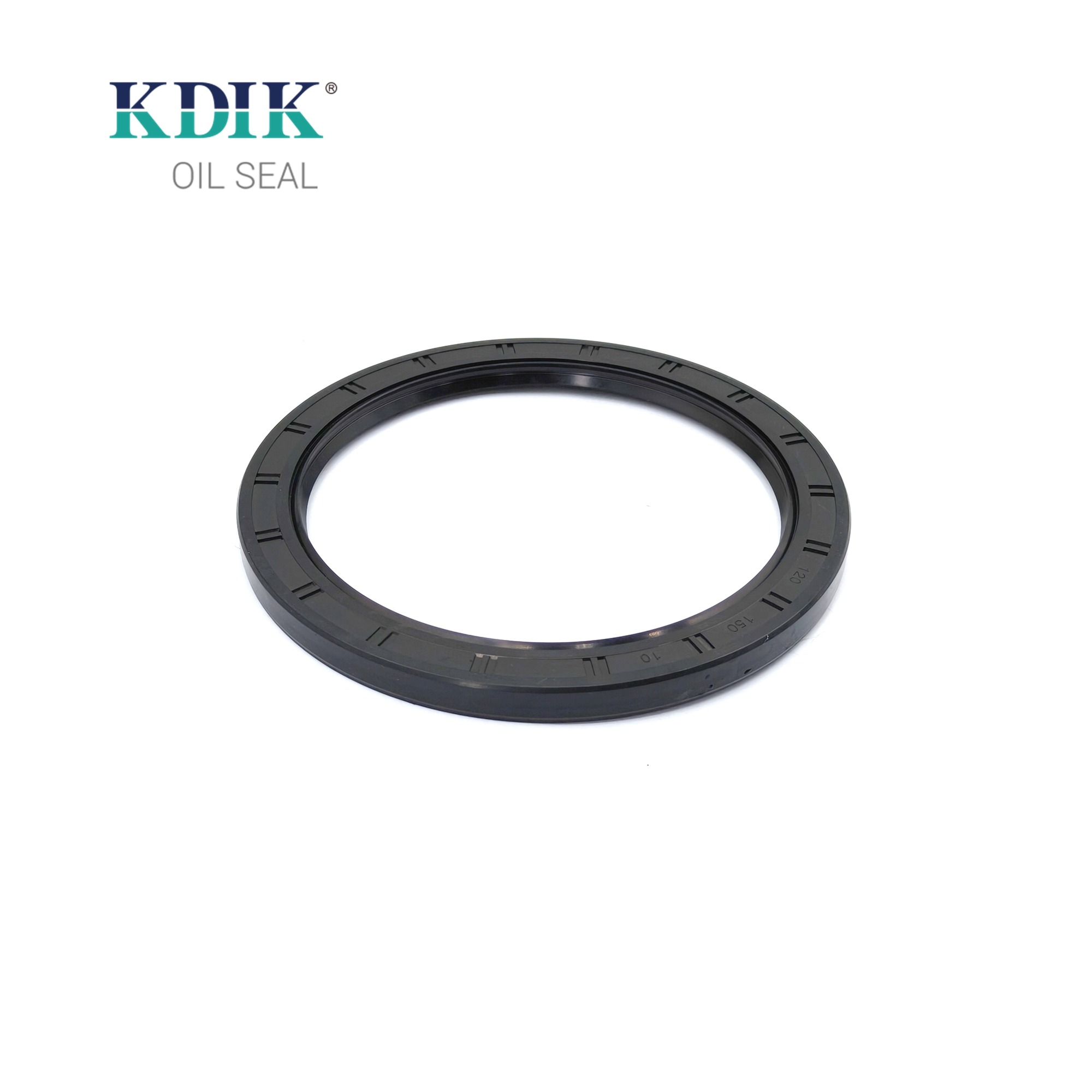 TC 120*150*10 Black Color NBR Rubber Shaft Oil Seal Covered Double Lip with Spring