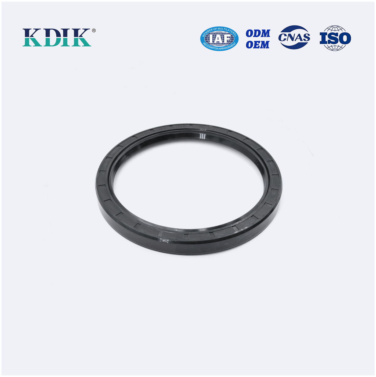 TC 125*150*14 Black Color NBR Rubber Shaft Oil Seal Covered Double Lip with Spring