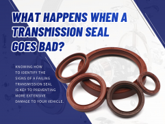 What happens when a transmission seal goes bad?