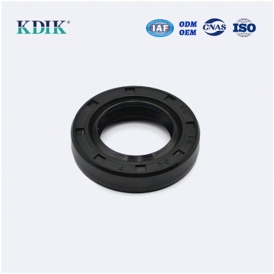 TC 19*32*7 NBR Rotary Shaft Oil Seal Covered Double Lip with Spring