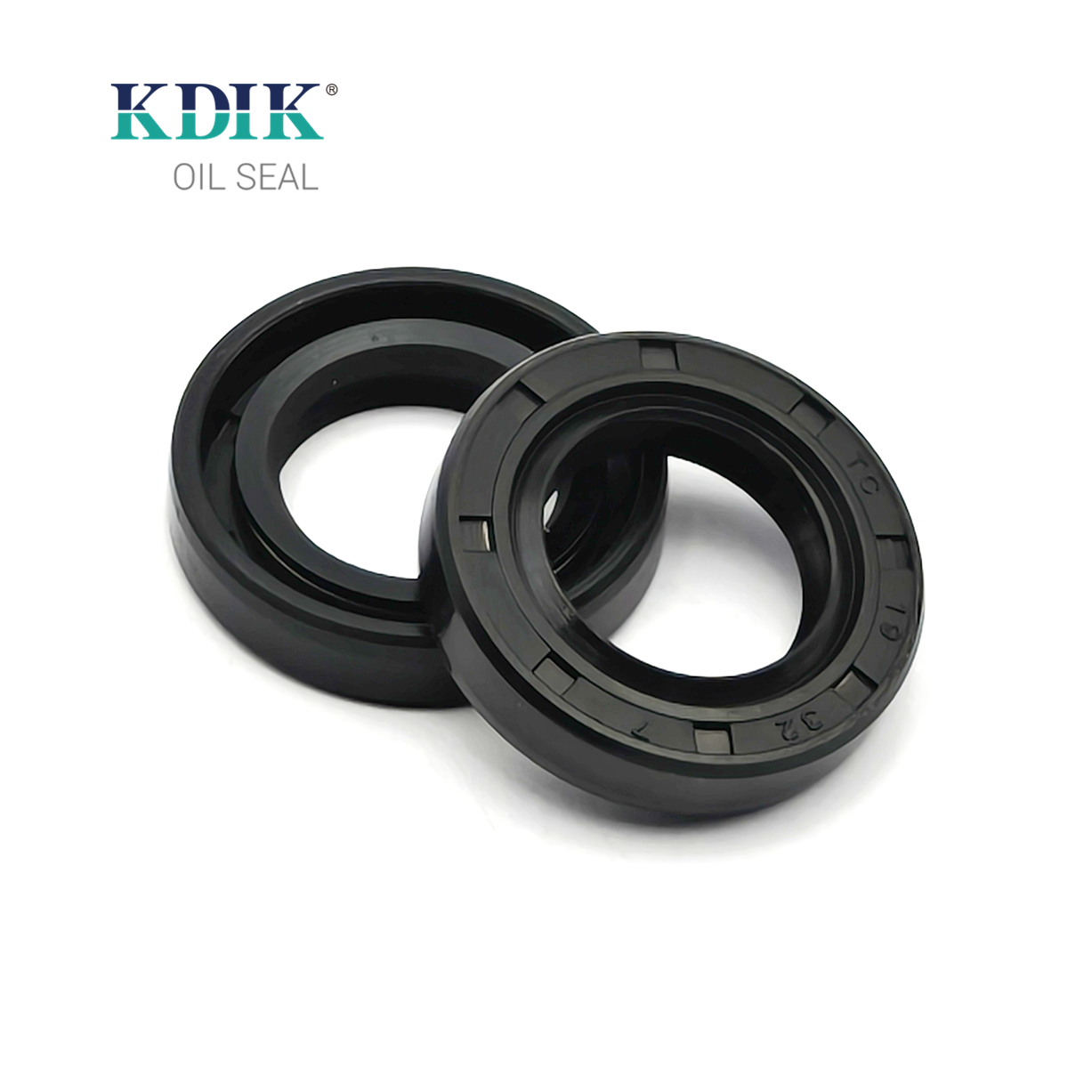 TC 19*32*7 NBR Rotary Shaft Oil Seal Covered Double Lip with Spring