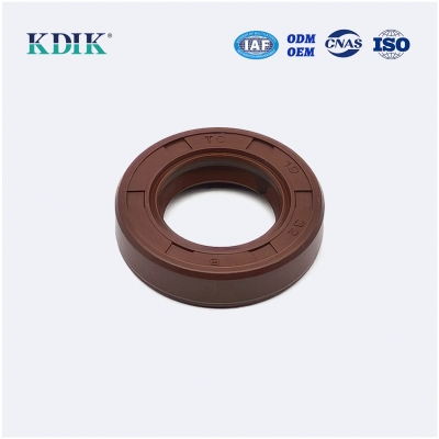 TC 19*32*8 NBR FKM Material Rotary Shaft Oil Seal Covered Double Lip with Spring