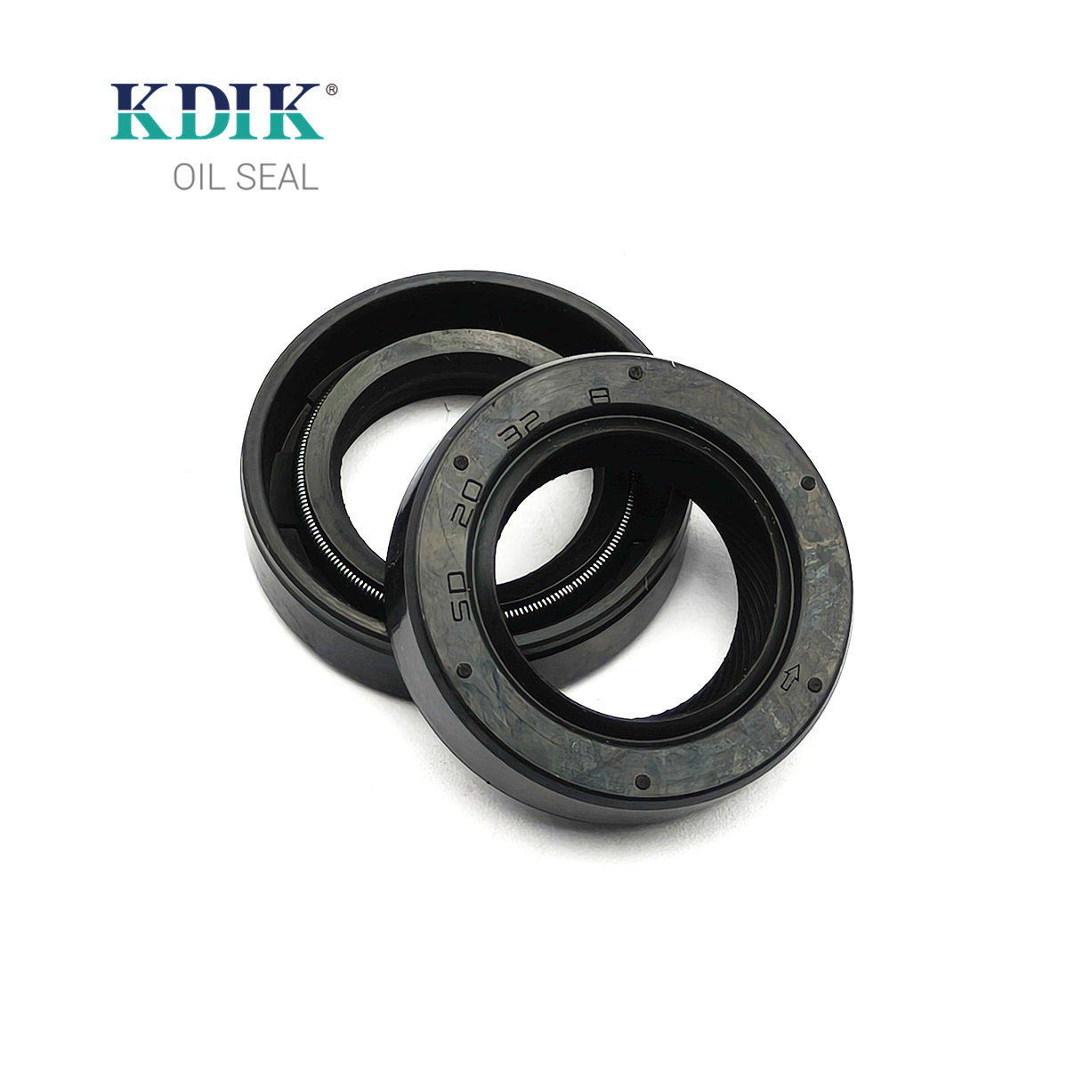 TC 20*32*8 NBR Metric Rotary Shaft Oil Seal Covered Double Lip