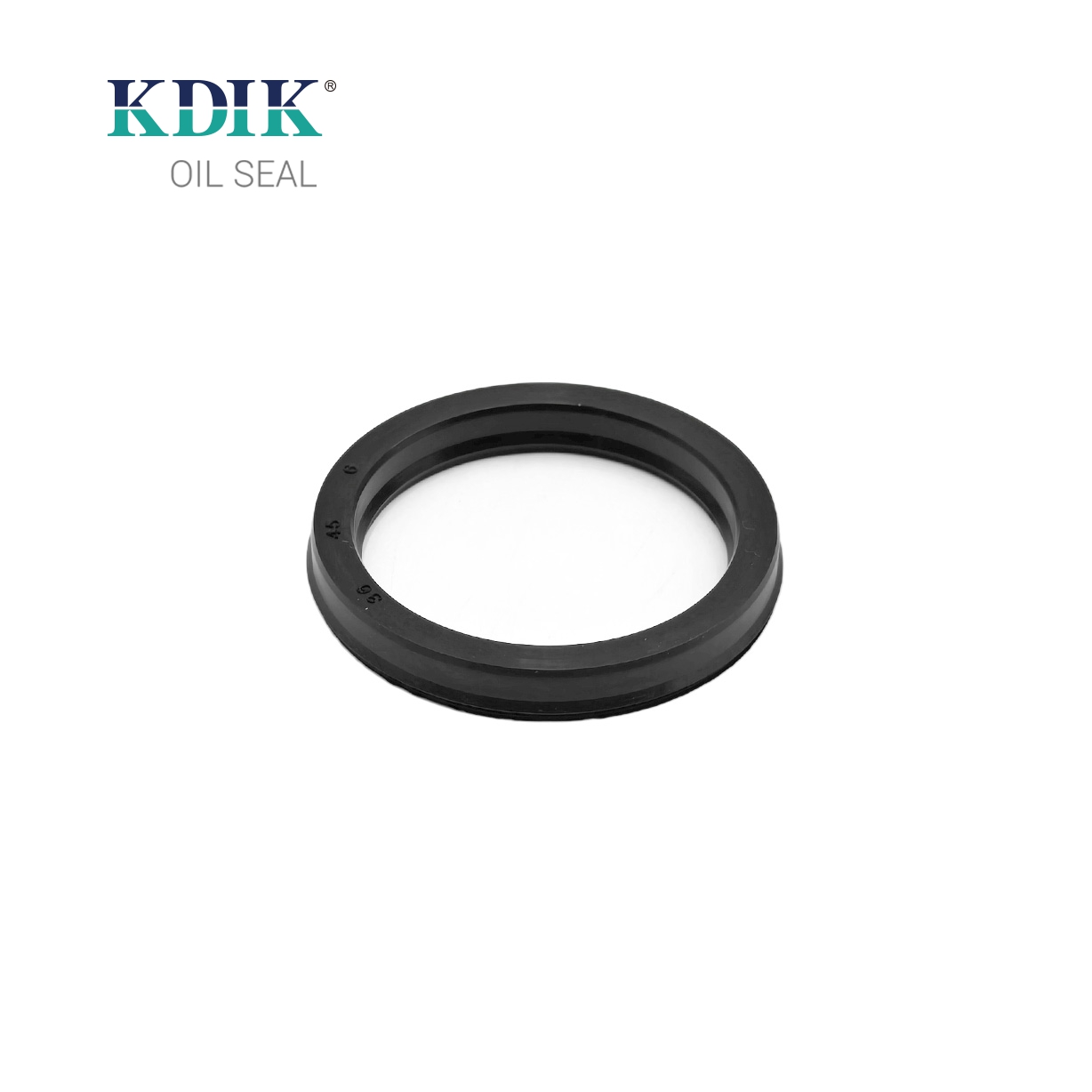 TPU Hydraulic Rotary Shaft Piston Rod Grooved Lip Ring 35*45*6mm