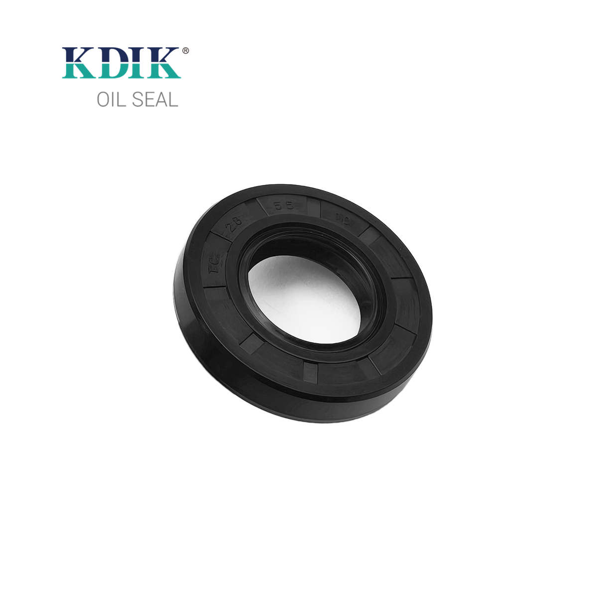 Skeleton Shaft 28*55*10 Oil Seal Rubber Covered Double Lip W/Spring Auto Parts